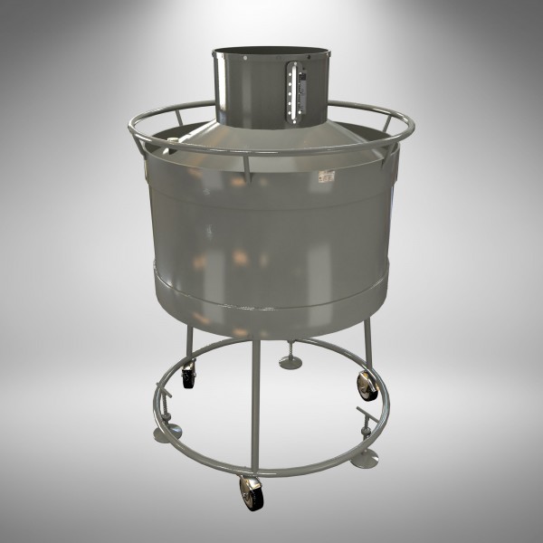 Volumetric Standard М2р-1000Гр (1000 L) for fuel dispenser calibration — Gerkon — М2р-1000Гр-03