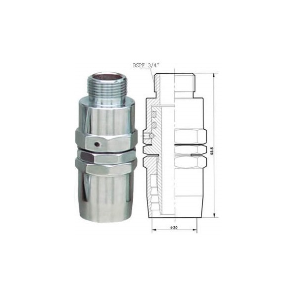 Bennett U607-A Swivel for Fuel Nozzle — photo 2