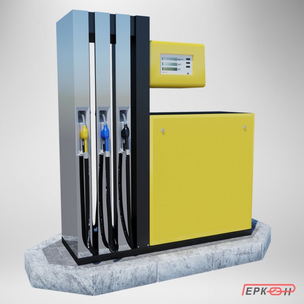 Gerkon Fuel Dispenser 6 hoses · 3 fuel grades for multi-product gas stations — 2 стороны 6 пистолетов